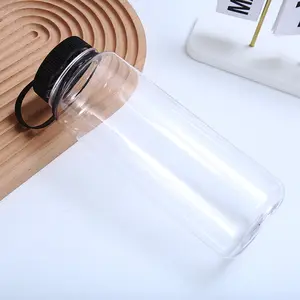 Garrafa de água plástica de sublimação com logotipo personalizado 1.0L, nano filtro em massa, copo transparente de pressão de 32 onças para caminhadas