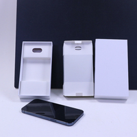 Cajas de Embalaje Universales Blancas para Teléfonos Móviles, Cajas de Papel para Smartphones, Compatibles con iPhone 11-17 Pro
