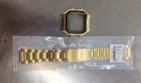 Voor A--E1200 1300 Volledig Metalen Case Mod Kit Roestvrij Stalen Bezel Case Met Band + Glas voor 3299 Model Upgrade Accessoires