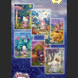 Planche d'art Kawaii Sanrio Shikishi, Kuromi Cinnamoroll My Melody, carte de collection d'anime, série ciel étoilé, décoration de bureau, cadeau pour les fans - Product Image 3