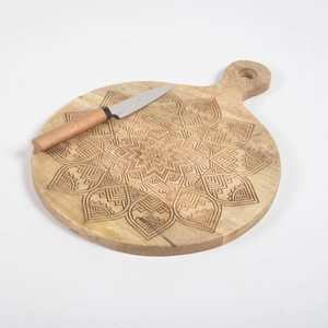 Equipo de cocina Best Seller Tabla de cortar de cocina de madera de mango - Product Image 2