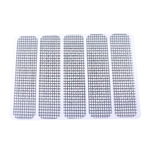 Patch de réparation invisible et écologique pour portes et fenêtres, autocollant en maille pour trous, sensible à la pression, vente en gros