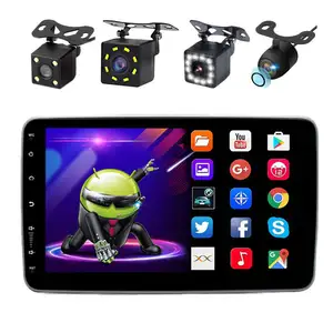 2023 vendita calda auto Android Autoradio 10 pollici 1 + 16G 1Din schermo Radio Car Multimedia Single Din DVD