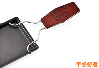 Plaque à raclette au fromage antiadhésive, portable et pliable, pour cuisson sur cuisinière ou bougie