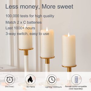 <span class=keywords><strong>Bougie</strong></span> électronique <span class=keywords><strong>LED</strong></span> pour mariage, anniversaire, proposition en plastique, atmosphère, bougies sans <span class=keywords><strong>flamme</strong></span> et <span class=keywords><strong>LED</strong></span>, <span class=keywords><strong>flamme</strong></span> mobile - Product Image 5