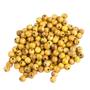 Rosewood <b>Mini</b> 4mm Round Spacer Beads For Bracelet Making Jewelry Accessories - Product Image 4