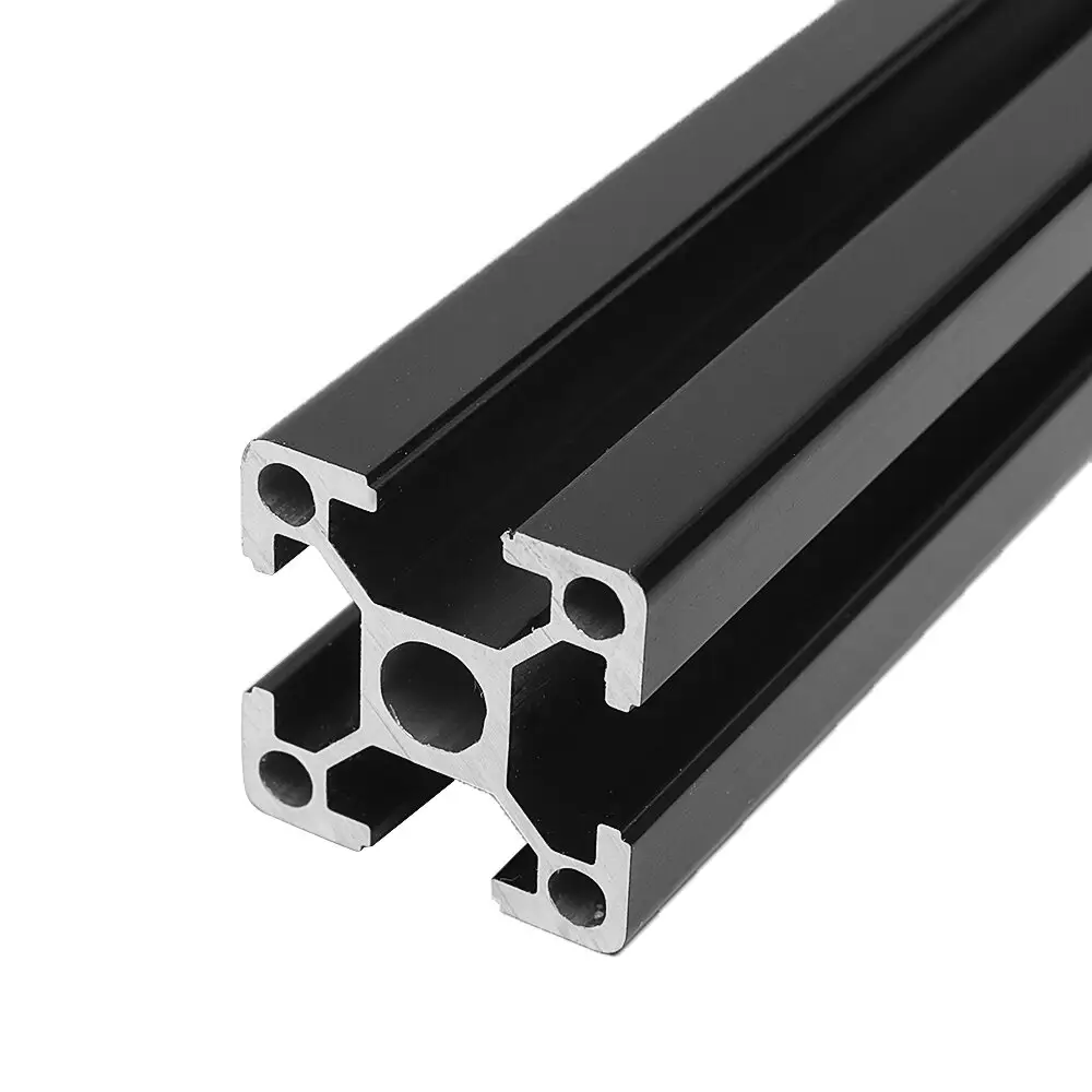 Ekstrusi aluminium 4040 dengan slot T bar 4040 ekstrusi aluminium oem profil ekstrusi aluminium