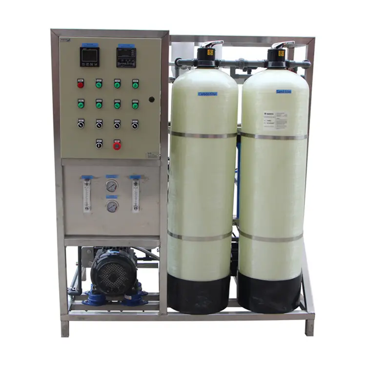 Machine de purification d'eau de mer de dessalement de petite unité de production d'usine de remplissage
