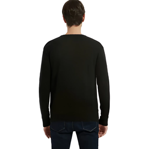 <span class=keywords><strong>Pull</strong></span> tricoté festif pour <span class=keywords><strong>homme</strong></span> avec logo personnalisé, motif renne de Noël amusant et <span class=keywords><strong>original</strong></span>, jacquard 3D, pompons et sequins, éclairé par LED - Product Image 2