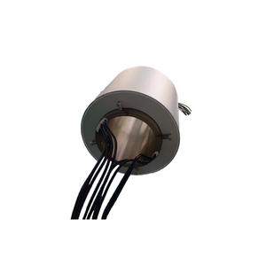 Anneau collecteur étanche IP65, diamètre intérieur 143 mm, 5 circuits, 65 A, joint rotatif électrique robuste - Product Image 3
