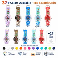 Meilleure Vente 2026 : Montre Numérique pour Enfants Robot Éolienne Tournante à LED 7 Couleurs, Lumière Tactile Arc-en-ciel, Vente en Gros OEM, Cadeau