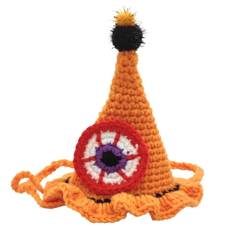 [halloween] orange hat eyeballs