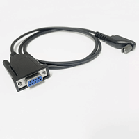 Cable de programación RS232 Db9 hembra para Icom, para radios de Icom, F30GS, F30GS, F30GT, F3061, F3062SN, F31, F30, F30, 12mm, 12mm, 12mm, 12mm, 12mm, 12mm