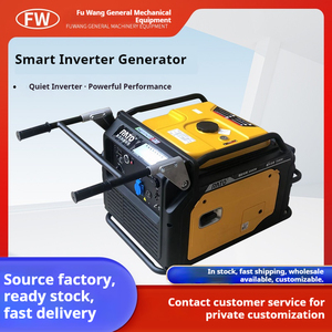 Бензиновый инверторный генератор 7 кВт в бесшумном корпусе с электрозапуском для домашнего резервного использования, с бесшумным инверторным электронным управлением подачей топлива - Product Image 6