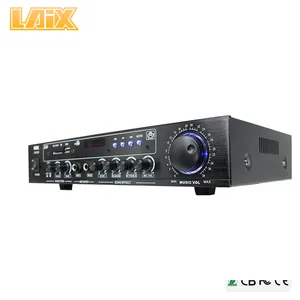 Laix LX-209プロフェッショナルリモートコントロールデジタルエコーAVミキシングKTVカラオケシステムアンプ