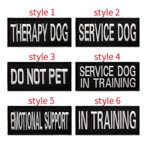 Patch Ricamata Non Tutte le Disabilità Sono Visibili Cane da Servizio Fai <span class=keywords><strong>il</strong></span> Tuo <span class=keywords><strong>Lavoro</strong></span> Non per <span class=keywords><strong>il</strong></span> Tuo Divertimento - Product Image 6