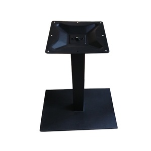Base de <span class=keywords><strong>table</strong></span> <span class=keywords><strong>rectangulaire</strong></span> en <span class=keywords><strong>fonte</strong></span>, <span class=keywords><strong>pied</strong></span> de <span class=keywords><strong>table</strong></span> en métal plat avec pieds réglables pour <span class=keywords><strong>table</strong></span> de restaurant - Product Image 2