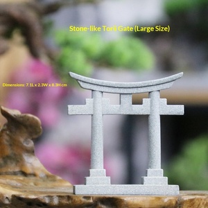 돌 같은 순수 수제 일본 식료품 새집 장식품 어항 수족관 미니어처 장식품 - Product Image 5