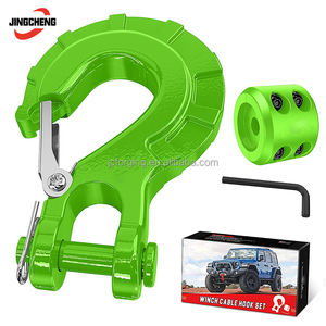 Remorques de véhicules tout-terrain Bouchon en caoutchouc Crochet de traction Crochet de <span class=keywords><strong>remorque</strong></span> Treuil Crochet de klaxon de mouton - Product Image 5