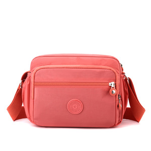 Women's Chest <b>Bag</b> Nylon Waterproof Multiple Pockets Solid Color Spring 2025 Everyday Use - Product Image 3