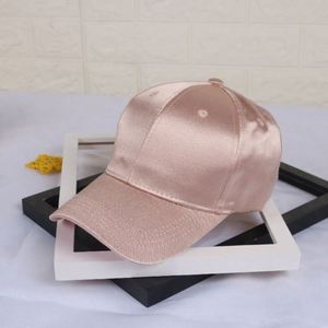 Gorras de Béisbol de Satén Lisas Personalizadas de 6 Paneles a Precio Económico - Product Image 4