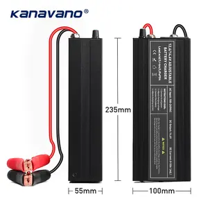 12.6V 14.6V pil şarj cihazı voltaj akımı ayarlanabilir 12 volt 50 amp pil şarj cihazı pil şarj cihazı 12 v li-ion/Lifepo4/kurşun asit batarya için