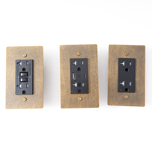 Bắc Mỹ loạt chúng tôi tiêu chuẩn ổ cắm 20A 125V dân cư ổ cắm tường ổ cắm an toàn gfci/USB-C cửa hàng - Product Image 3