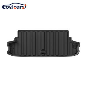 Tappetino per Bagagliaio Auto Impermeabile Coolcars, Facile da Pulire, 3D Resistente in TPE per Tutte le Stagioni, per Mitsubishi <span class=keywords><strong>Pajero</strong></span> 11-20, 7 Posti - Product Image 1