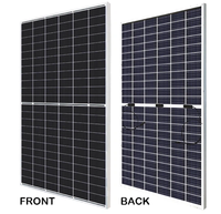 Module solaire bifacial à double verre demi-cellule Panneau solaire 610W DS Technology