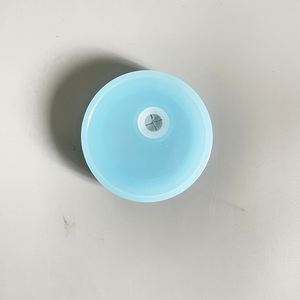 Tapas de Repuesto Coloridas de Acrílico PP de 16 oz, Libres de BPA, con Logotipo Personalizado, para Vasos de Vidrio de Doble Pared de 12 oz y 15 oz - Product Image 3