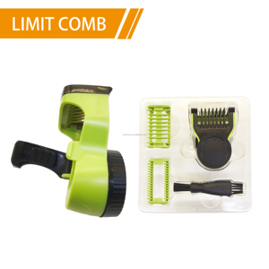 Juego de accesorios compatibles con Norelco para OneBlade QP2520/<span class=keywords><strong>QP2530</strong></span>/QP2620: Cuchillas de un solo filo, recortador de vello nasal, afeitadora, peines guía - Product Image 4