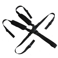 Sangle de sécurité à cinq points pour enfants pour chaise de salle à manger poussette tricycle-Sièges auto et accessoires pour bébé
