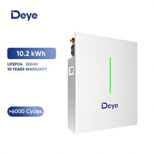 High Quality Deye 51.2V 200AH 10KWH Wall-Mounted Solar Lithium Battery for Residential Solar System - Product Image 2