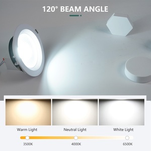 Techo interior empotrado montado abajo que enciende 7W 10W 15W 20W 30W redondo COB Led <span class=keywords><strong>Downlight</strong></span> - Product Image 2