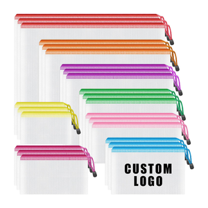 Carpeta de plástico transparente promocional logotipo personalizado suministros de oficina carpeta <span class=keywords><strong>A4</strong></span> organizador de archivos con logotipo personalizado - Product Image 1