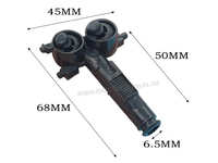 OE #   Accessoires de voiture 1K6955103 / 1K6955104, buse de lave-phare pour V W