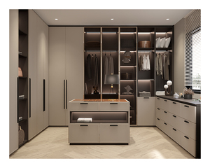 Cabina <span class=keywords><strong>Armadio</strong></span> di Lusso Personalizzabile con Specchio Scorrevole per Camera da Letto - Product Image 5