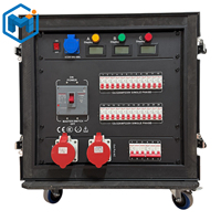 Scène d'événement extérieure Boîtes de distribution d'énergie électrique portables de grande puissance Boîte de distribution Boîte d'équipement Contrôle de la puissance lumineuse