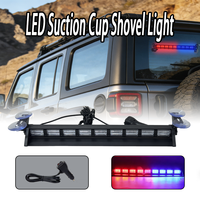Nuevas Luces Estroboscópicas LED Rojas y Azules para Parabrisas, con Ventosas, Advertencia de Peligro, Intermitentes, Impermeables IP65, 12V DC para Autos