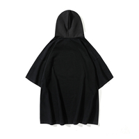 Chine usine hommes t-shirt à capuche à manches courtes t-shirt vêtements gratuits échantillons en gros 3d t-shirt pour hommes mots coton T-shirt