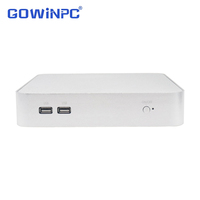 Mini PC Compacto Plateado Compatible con Windows 7/10/11 Intel Core I5-6200U I7-6500U I3-6006U I5-7200U