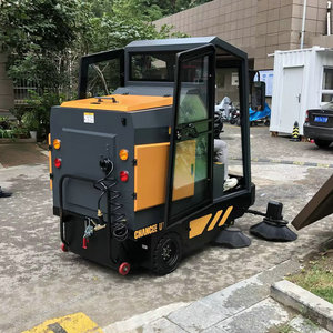 Manufacturer Price Industrial Street Cleaning Cart Power Vacuum Mini <b>Sweepers</b> - Product Image 5