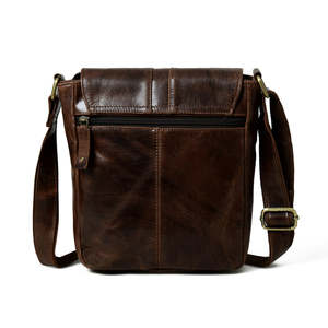Elegante Bolso Cruzado de Cuero Genuino con Diseño Elegante, Correa de Hombro Ajustable, Construcción Duradera, Ligero y Estilizado - Product Image 1