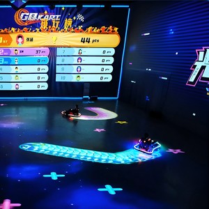 Go-Kart công viên giải trí trong nhà VR đi Kart giả lập trò chơi đua xe Điện Kart với máy chiếu sàn chơi nhập vai - Product Image 6