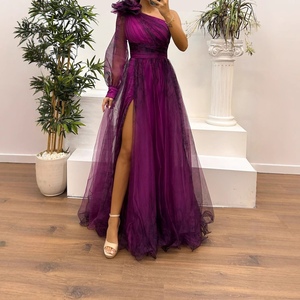 Robes décontractées asymétriques unies longues et écologiques pour femmes, nouvelle collection - Product Image 1