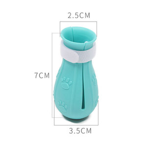 2023 nuovo Pet Paw protettore di sicurezza Anti graffio artiglio coperture per bagno in gomma Anti-graffio scarpette per gatti accessori per gatti - Product Image 3