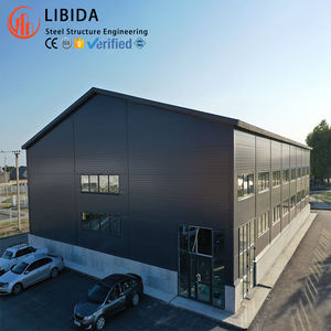 ศูนย์บริหารโลจิสติกส์แบบครบวงจร, โกดังสำเร็จรูปโครงสร้างเหล็กพร้อมใบรับรองครบถ้วนและสำนักงานในตัว - Product Image 2