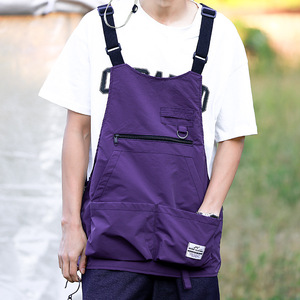 Tablier <span class=keywords><strong>de</strong></span> montagne sans manches unisexe style campagnard américain pour la maison, l'extérieur, la pêche, le jardinage, le camping, la coiffure, le nail art et l'impression - Product Image 2