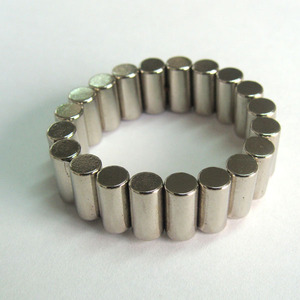 Aimant en néodyme fritté de petite taille avec revêtement nickel N35, en forme de tige longue, pour interrupteur, 5x8 5x10 5x15 5x20 <span class=keywords><strong>5x30</strong></span> - Product Image 1
