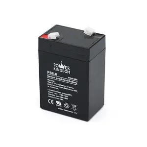 Vente en gros 6 v 6ah 20hr batterie au plomb scellée rechargeable batterie 6 volts pour voiture jouet